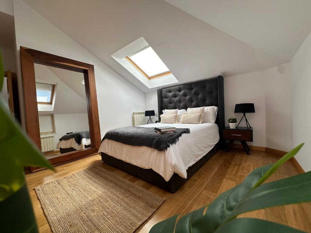 Dormitorio del ático